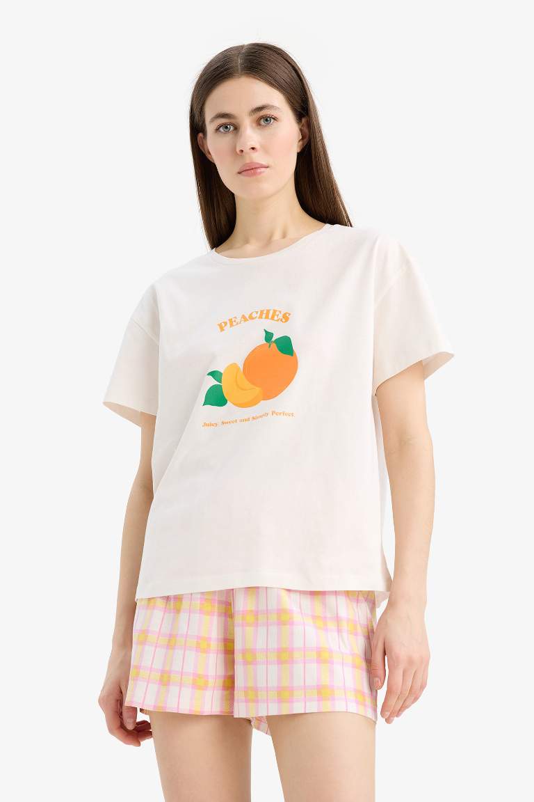 Комплект из 2 предметов с короткими рукавами — Regular Fit - Fall in Love
