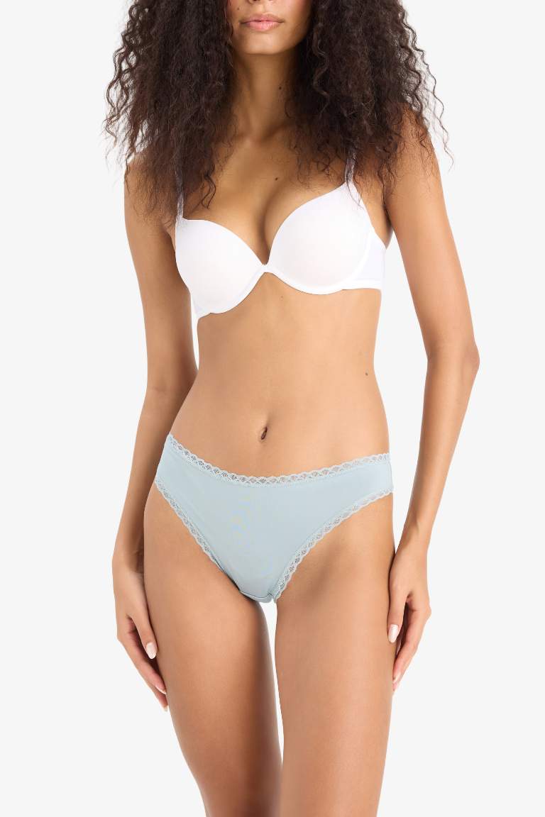 Dantel Detaylı Micro 3'lü Brazilian Külot -Fall in Love
