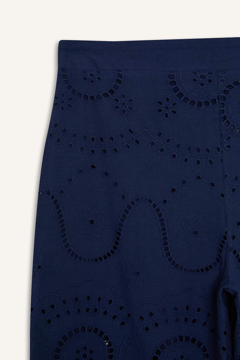 Regular Fit Brode Plaj Pantolonu-Fall in Love