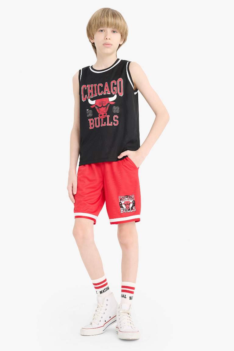 Ұлдарға NBA Chicago Bulls Шолақ шалбар