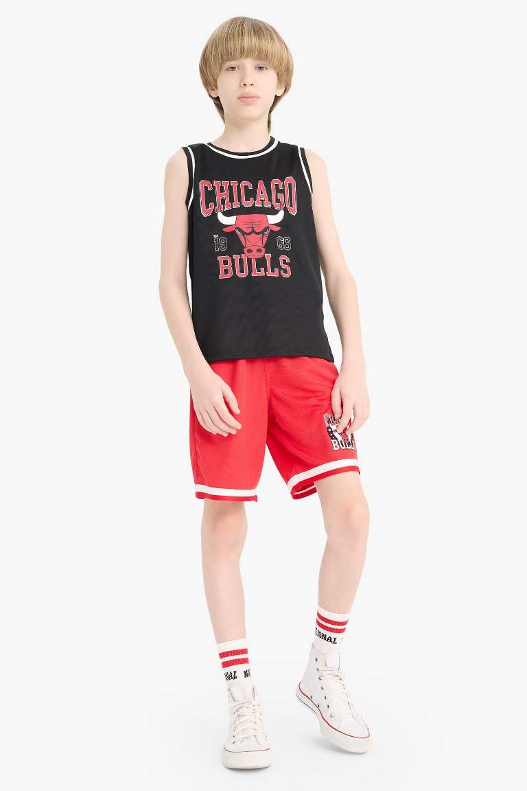 Ұлдарға NBA Chicago Bulls Шолақ шалбар