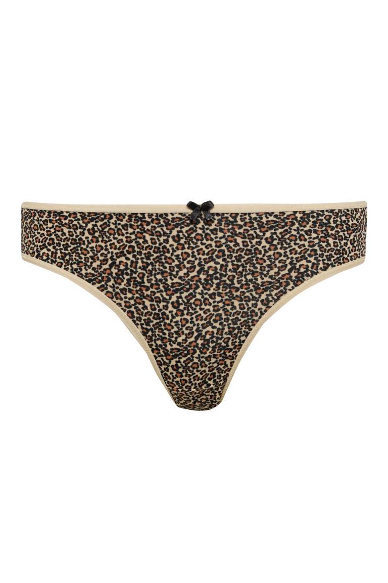 Fall in Love Leopard Patterned 3 Piece Slip Panties