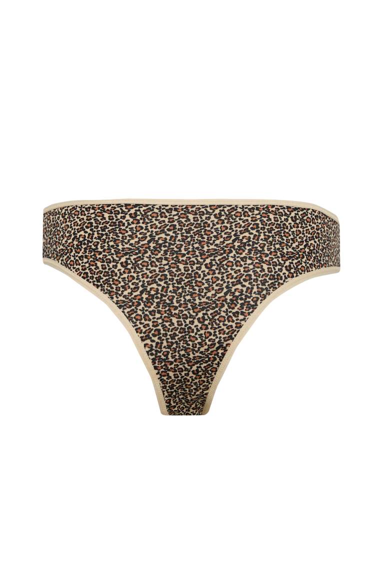 Fall in Love Leopard Patterned 3 Piece Slip Panties