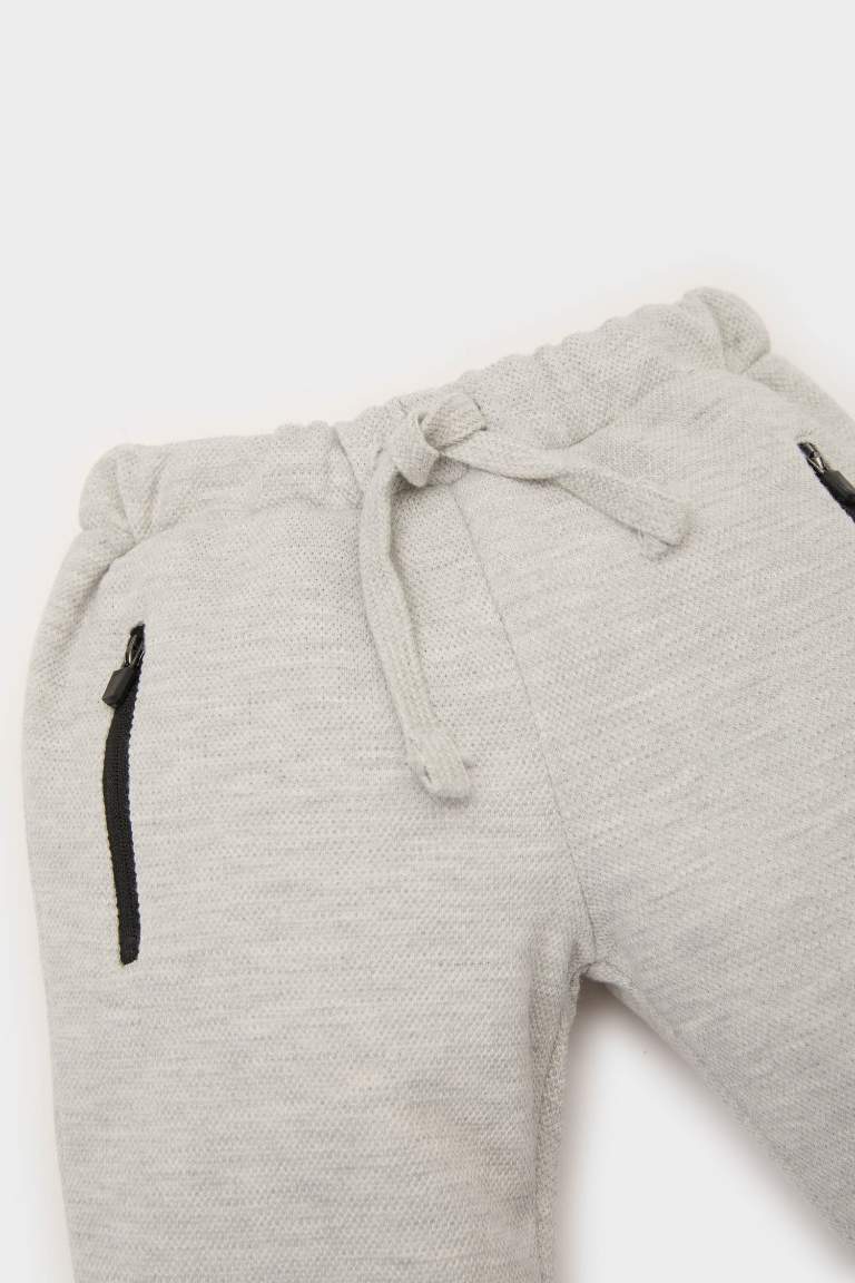 Baby Boy Regular Fit Pique Trousers