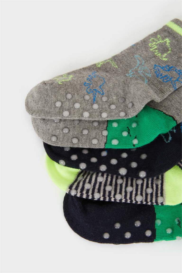 Baby Boy Animal 5 Piece Long sock