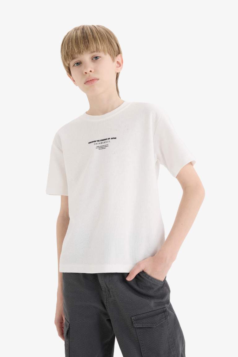 Boy Regular Fit Crew Neck T-Shirt