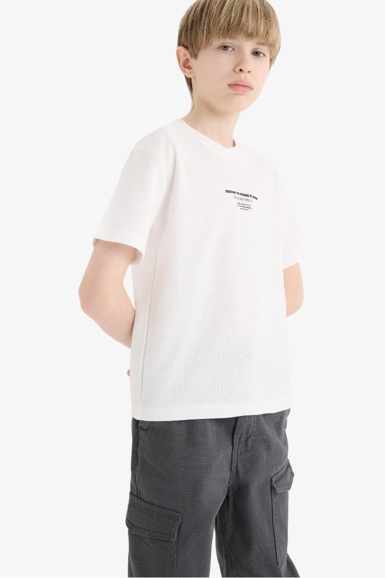 Boy Regular Fit Crew Neck T-Shirt