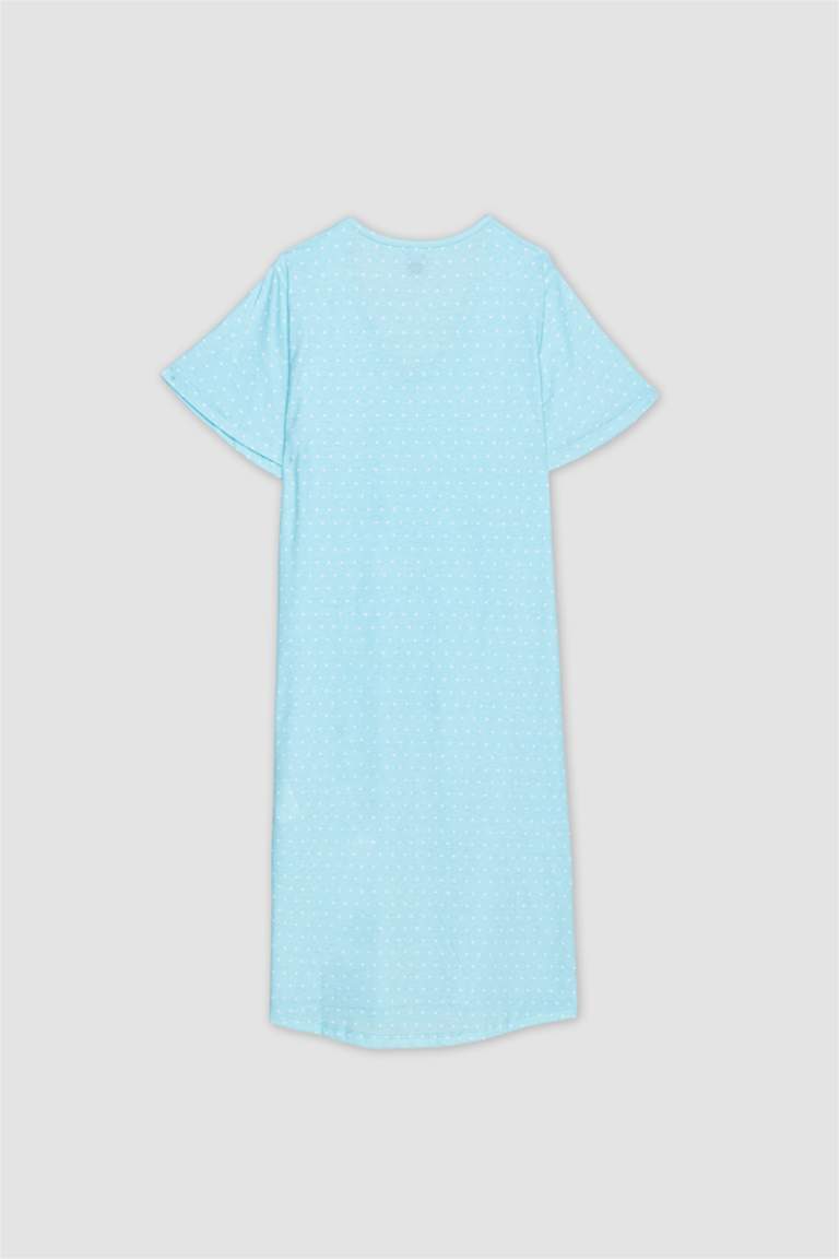 Fall in Love Regular Fit V Neck Dress