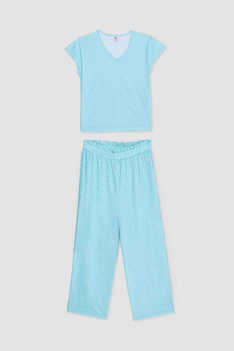 Fall in Love Regular Fit Short Sleeve 2 Piece Set