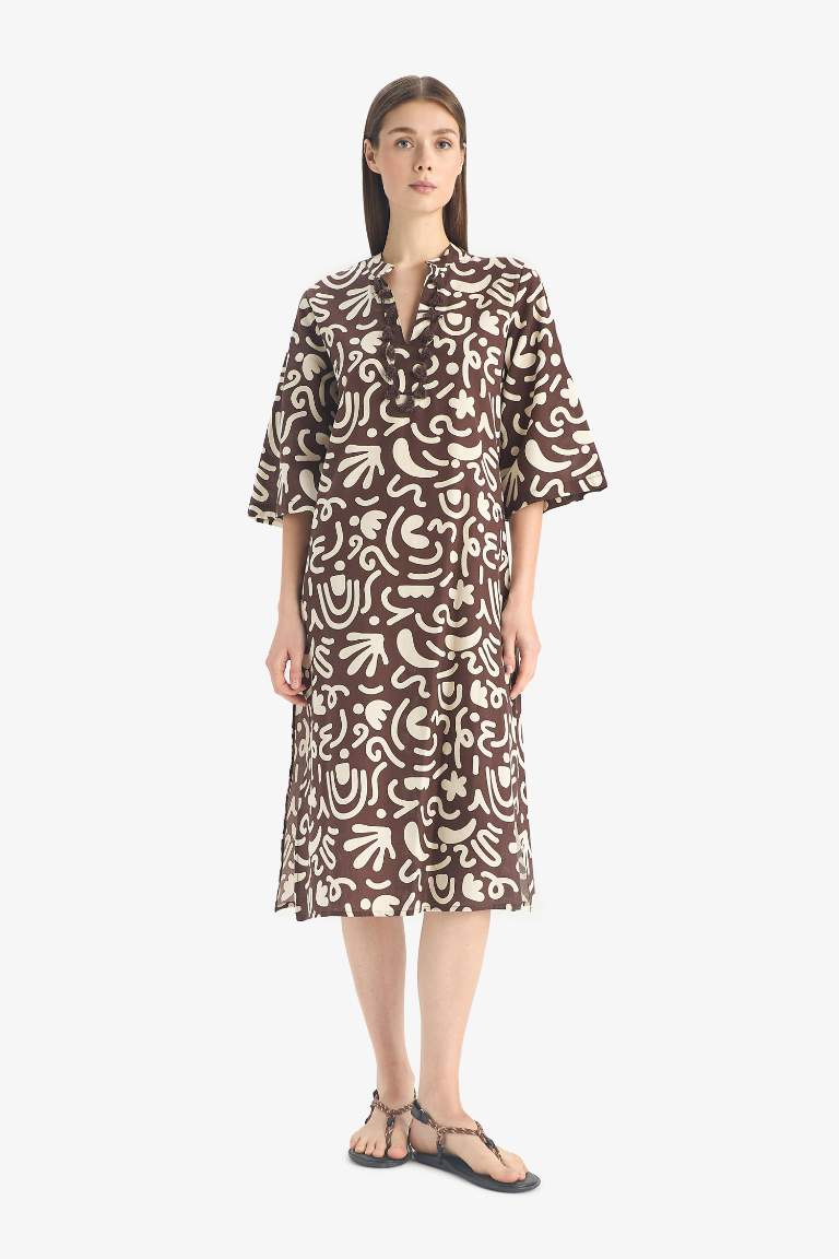 Fall in Love Regular Fit Cotton Beach Wear