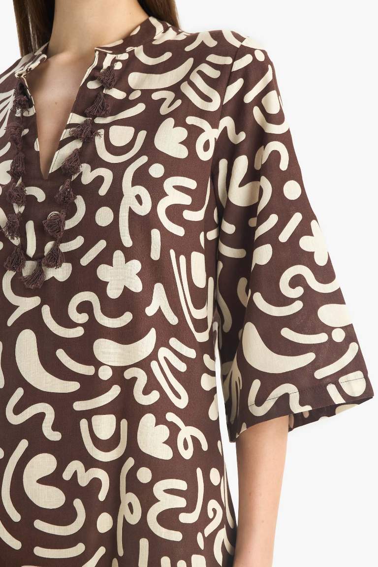 Fall in Love Regular Fit Cotton Beach Wear