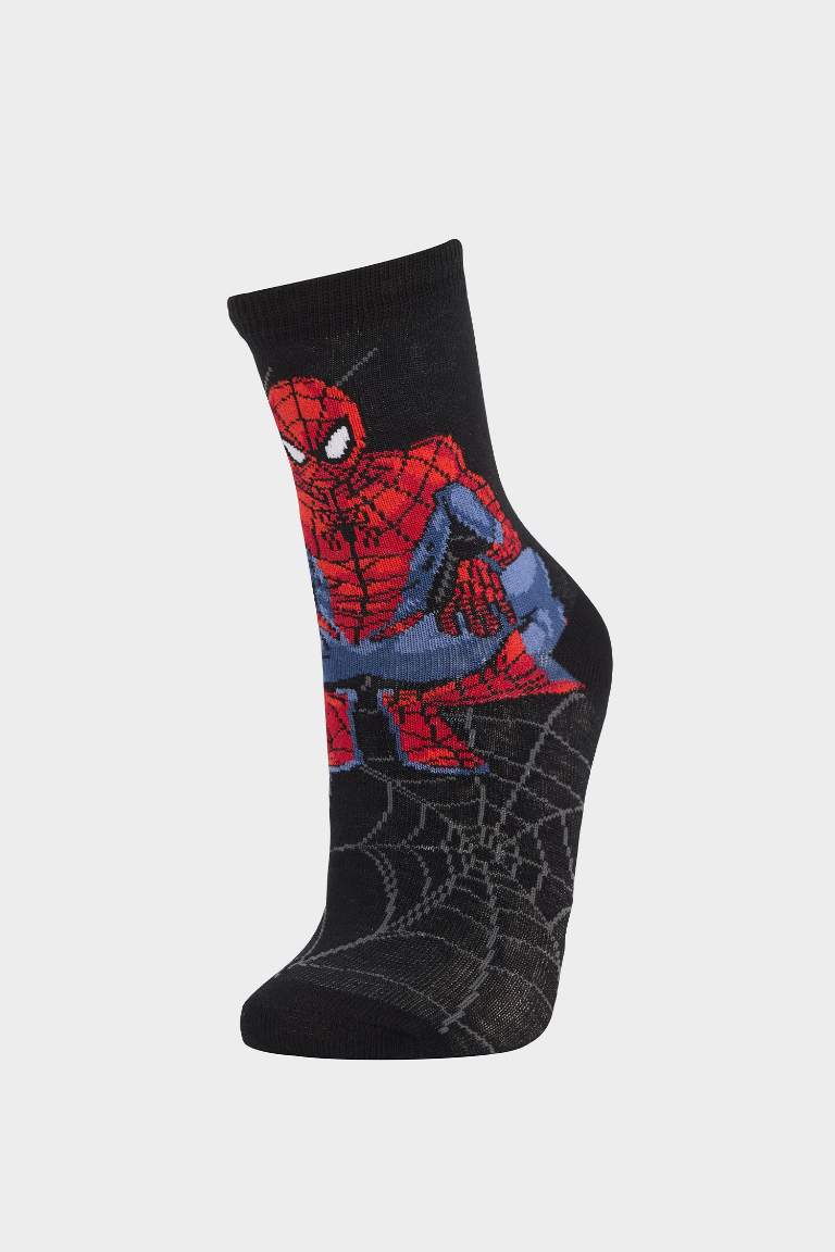 Boy Spiderman Licensed 2 piece Long sock