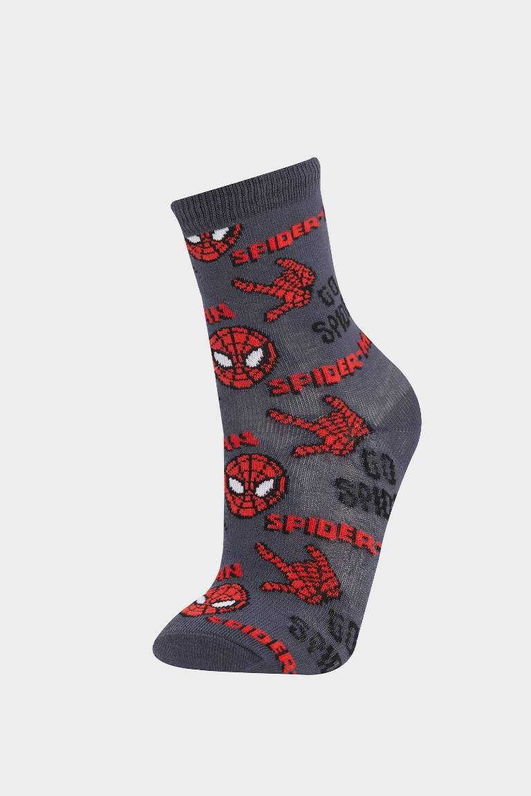 Boy Spiderman Licensed 2 piece Long sock