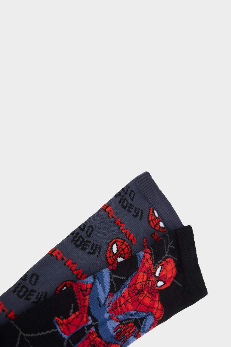 Boy Spiderman Licensed 2 piece Long sock