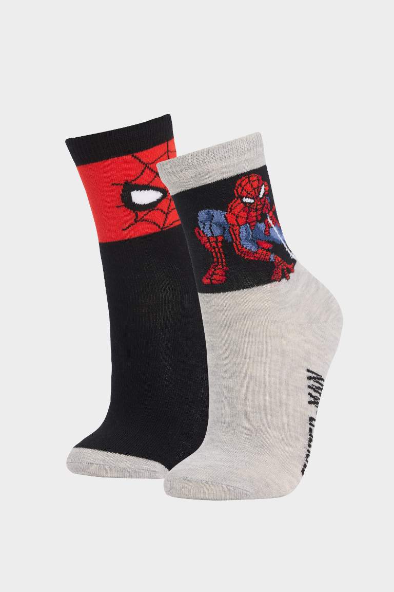 Boy Spiderman Licensed 2 piece Long sock