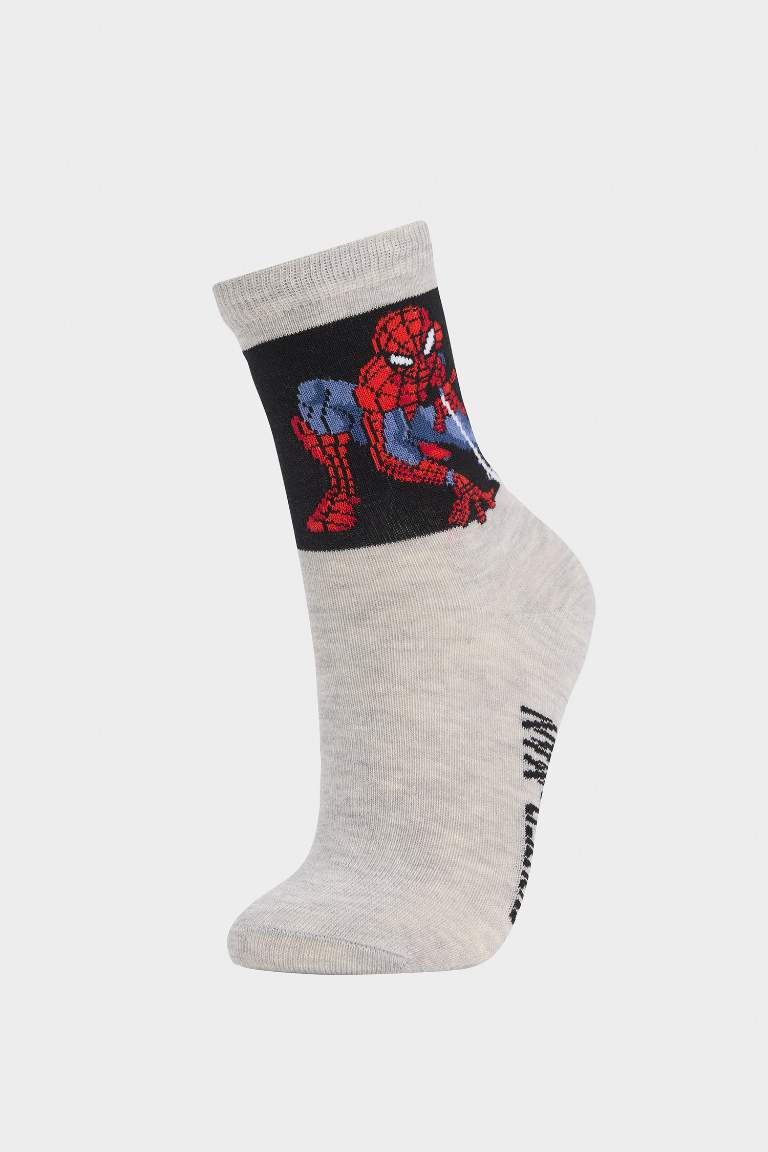 Boy Spiderman Licensed 2 piece Long sock