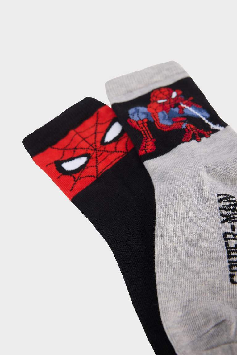 Boy Spiderman Licensed 2 piece Long sock