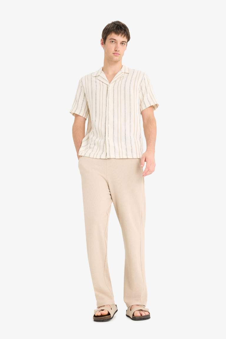 Beli Bağcıklı Wide Leg Geniş Paça Eşofman Altı