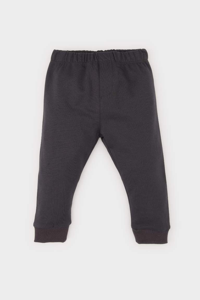 Baby Boy Elastic Waist Basic Sweatpants