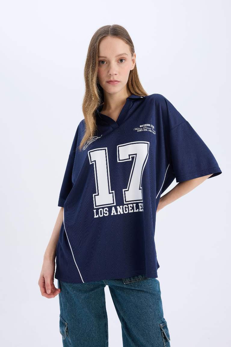 Oversize Fit Short Sleeve T-Shirt