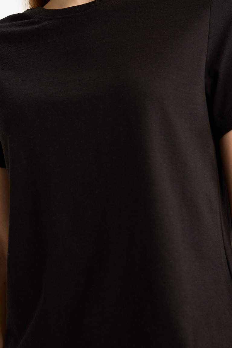 تيشيرت بيزك سادة نص كم قصة عادية