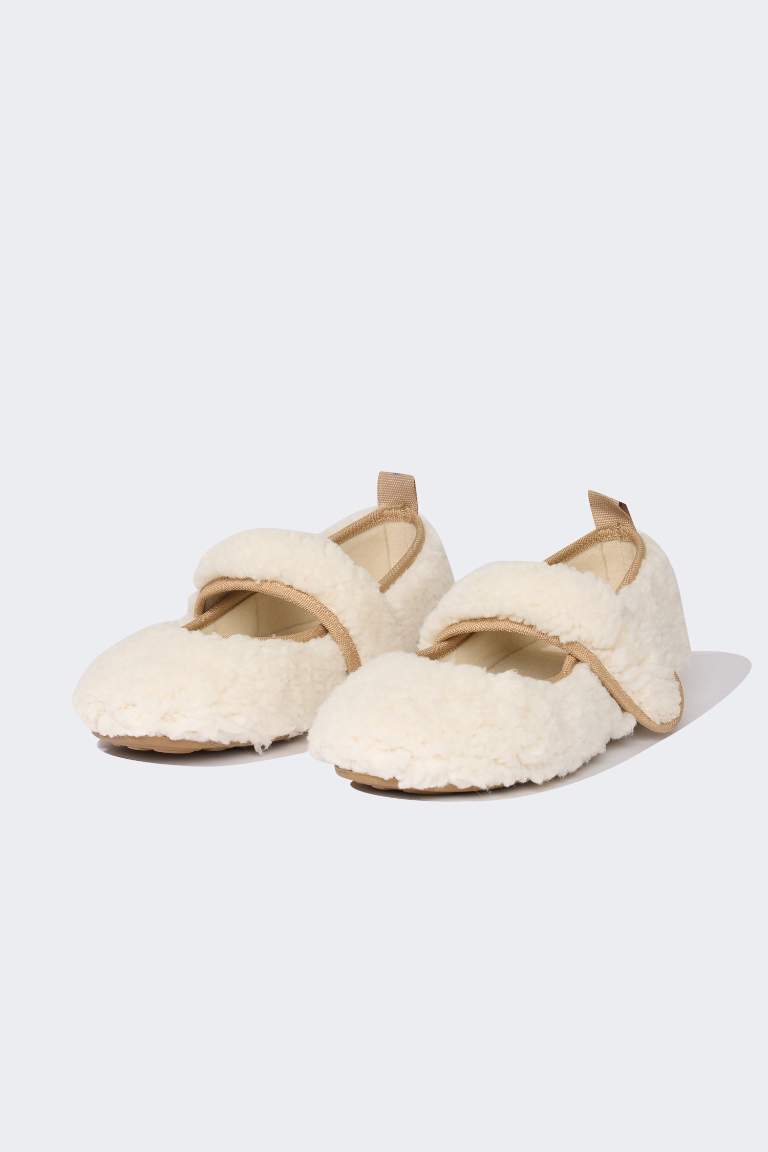 Woman Flat Base Single Band Home Slippers