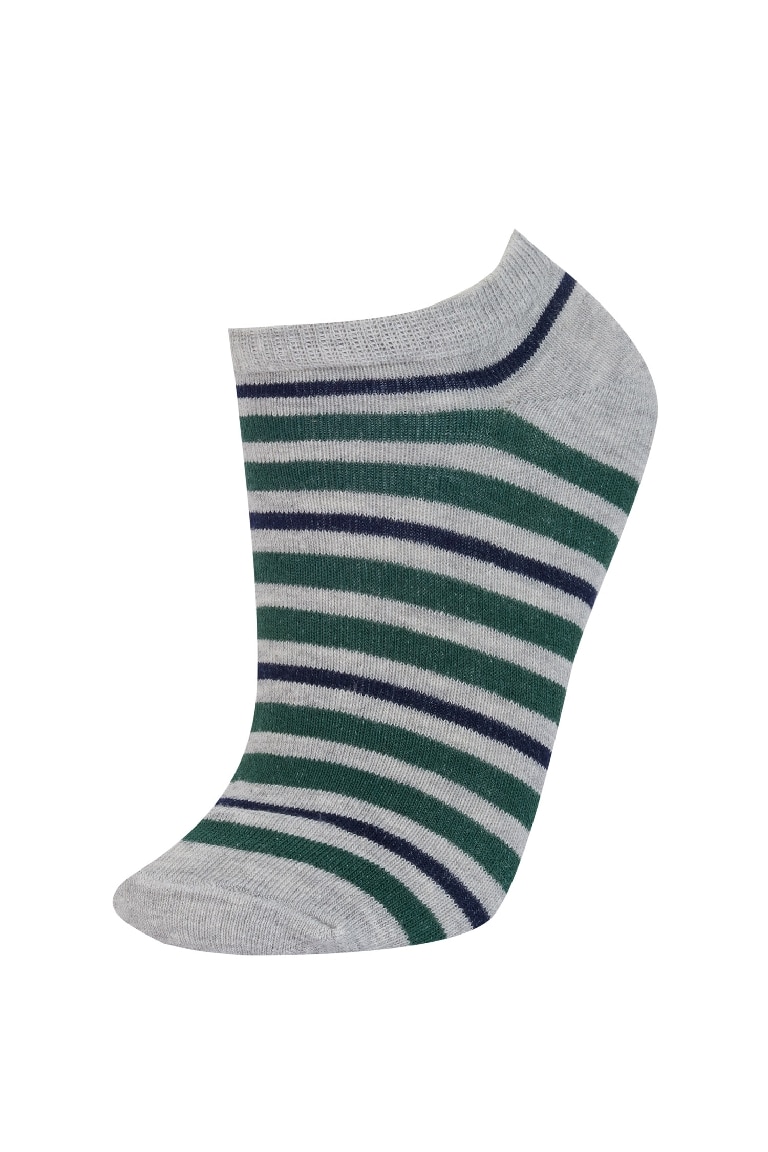 Boy Printed 5 Piece Short Socks