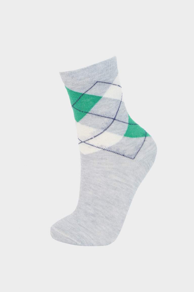 Boy Printed 3 piece Long sock