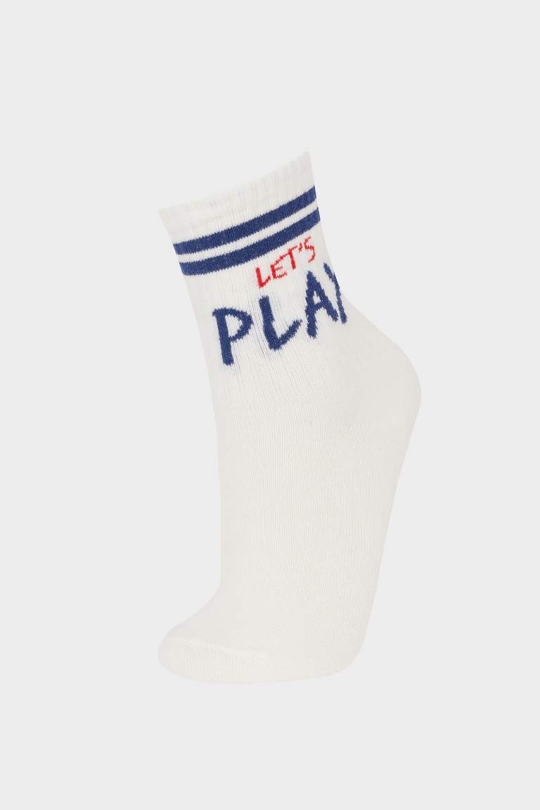 Boy 3 Piece Cotton Long Socks