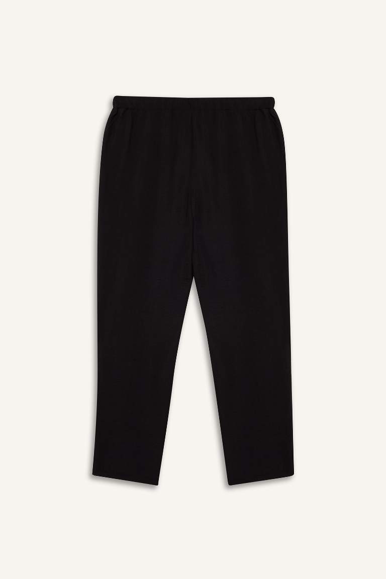 Harem Regular Hem Trousers