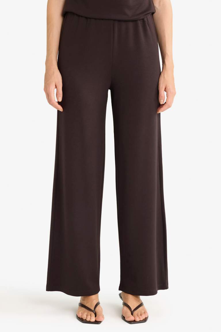 Wide Leg Pike Pantolon