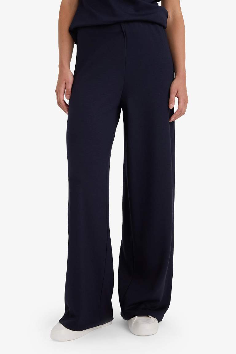 Wide Leg Pike Pantolon