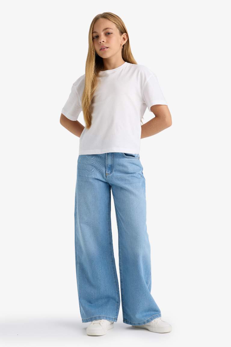 Girl Wide Leg Jeans