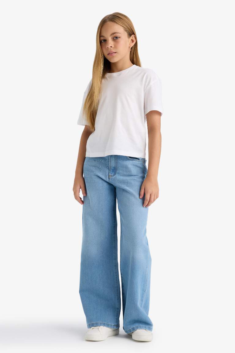 Girl Wide Leg Jeans