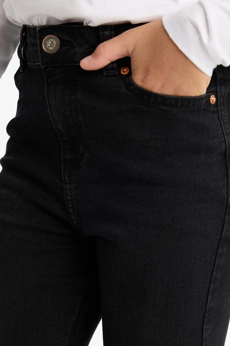 Kız Çocuk Flare Fit İspanyol Paça Jean Pantolon