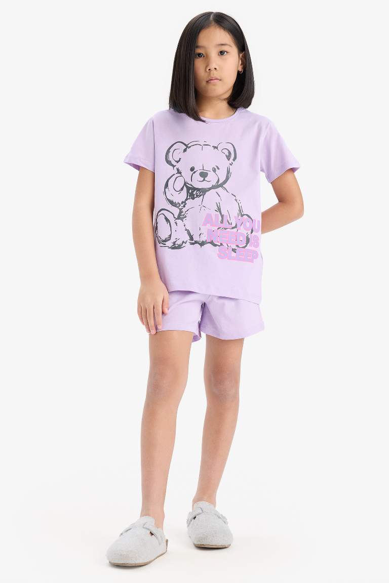 Girl Regular Fit 2 Piece Pajama Set