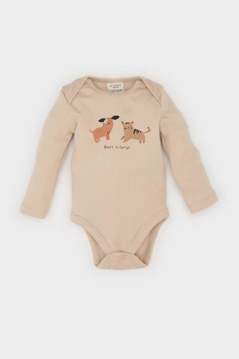 Baby Boy 2 piece Long Sleeve Long Sleeve Snap Body