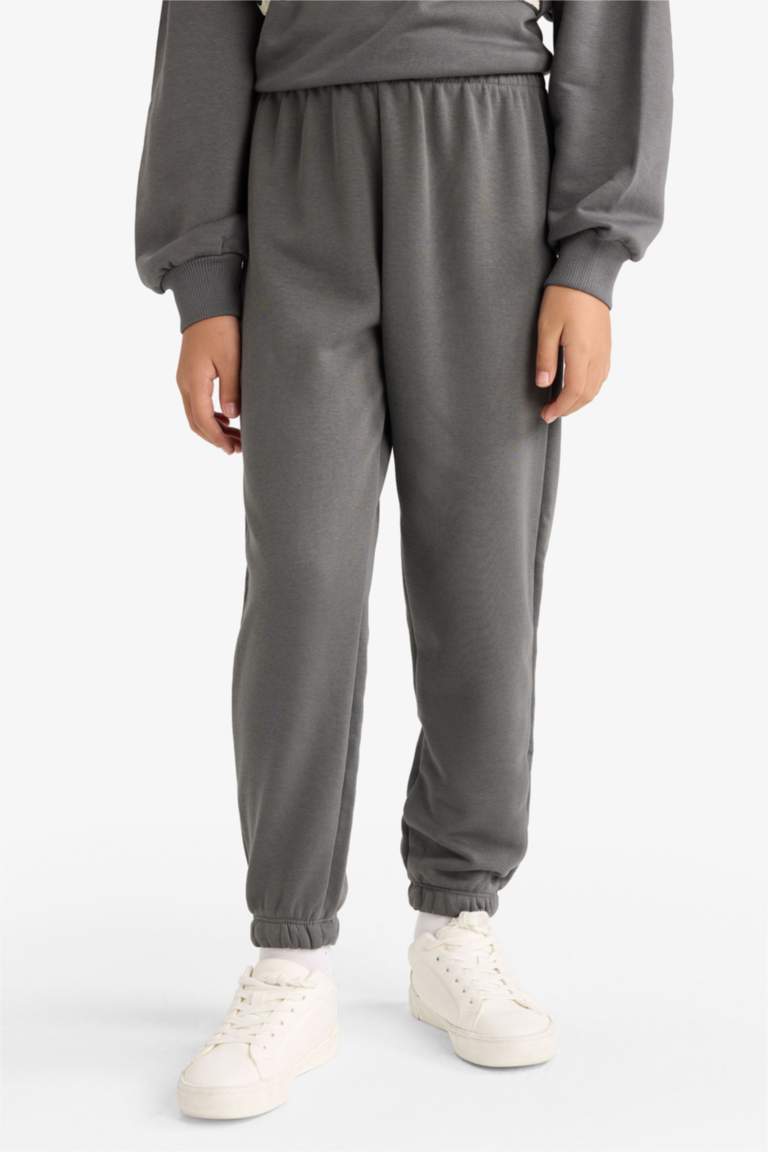 Girl Printed Sweatshirt Sweatpants 2 Piece Set