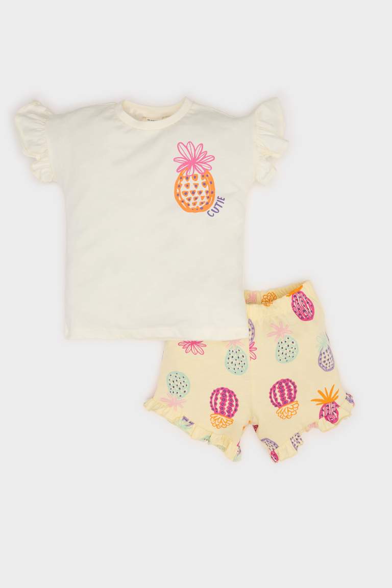 2 piece Regular Fit Crew Neck Fruit Set