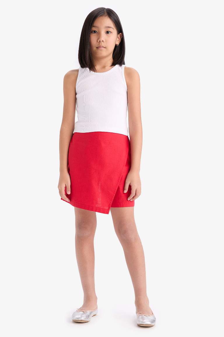 Girl Cotton Skort