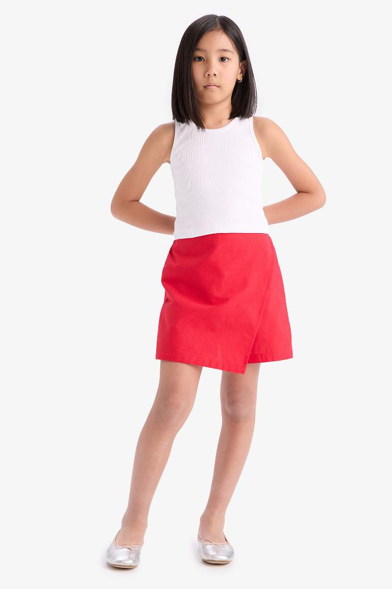 Girl Cotton Skort