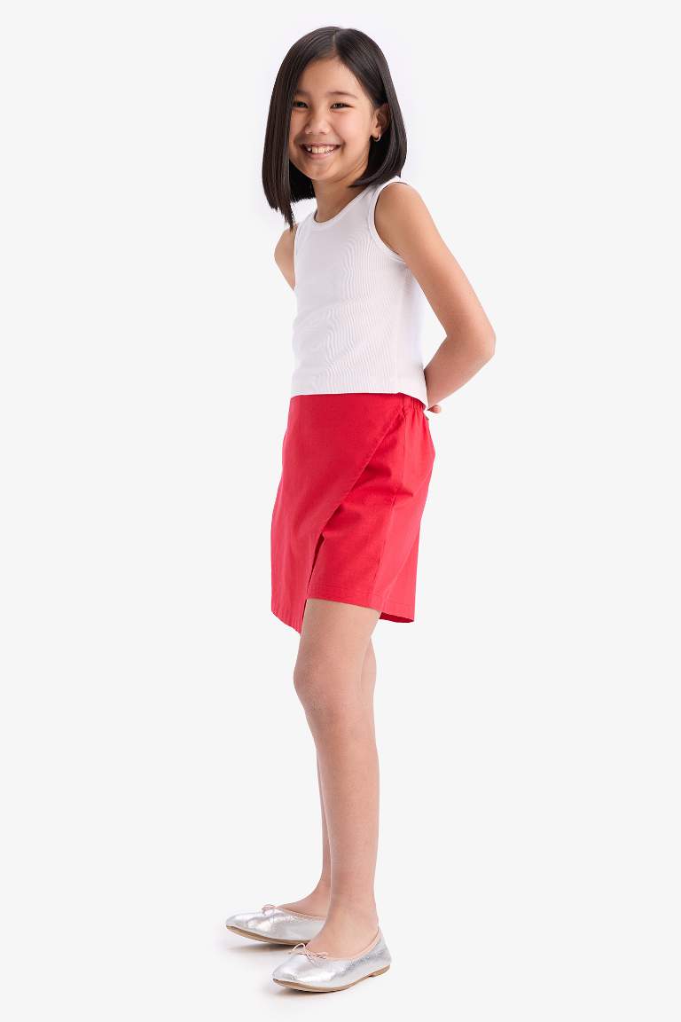 Girl Cotton Skort