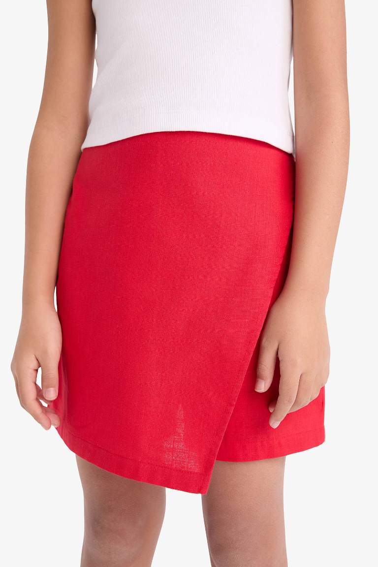 Girl Cotton Skort