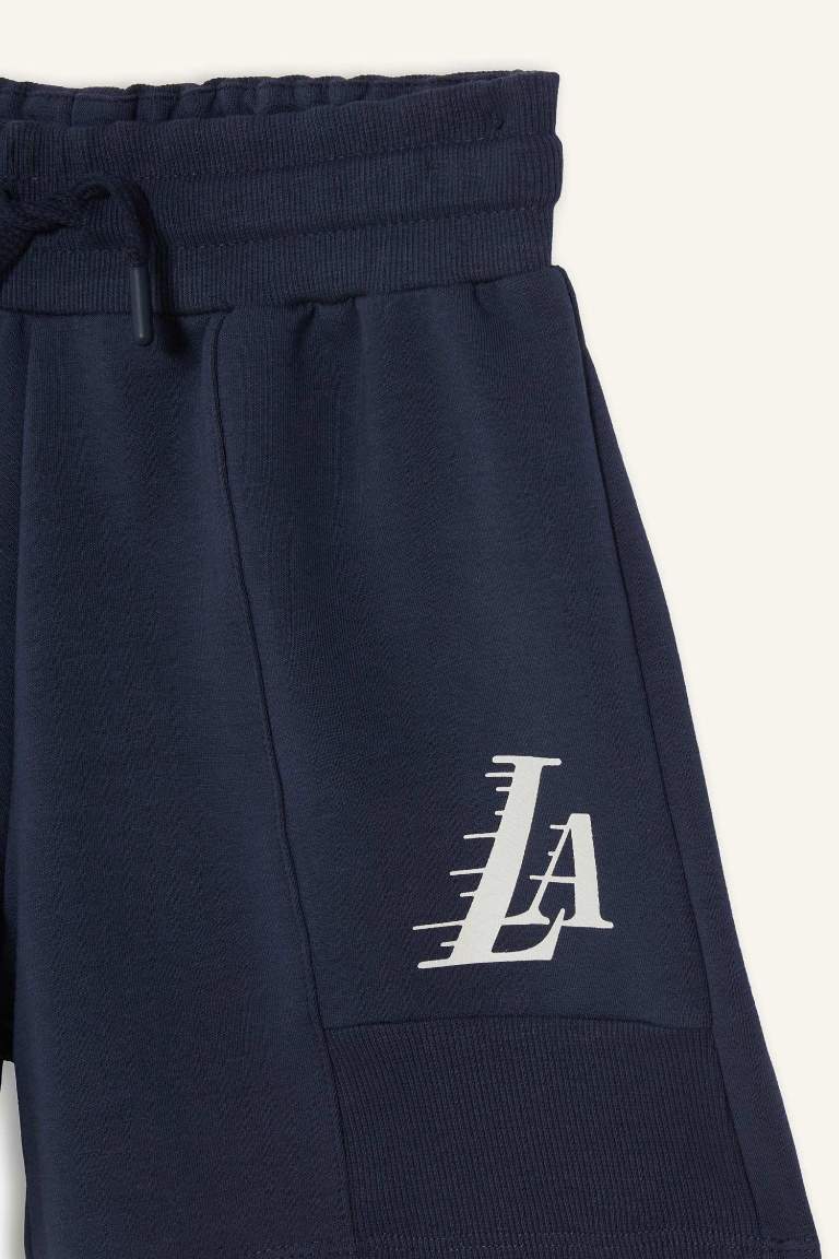 Қыздарға NBA Los Angeles Lakers Лицензиялық Шолақ шалбар