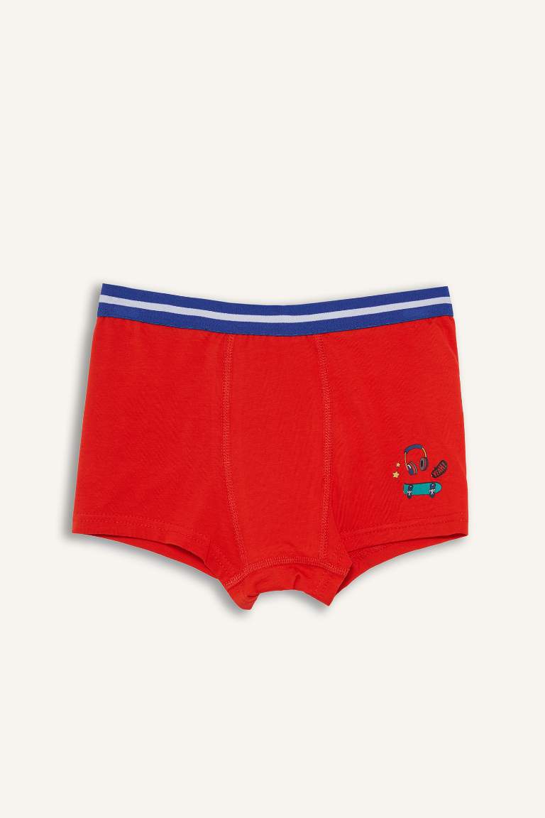 Erkek Çocuk Desenli 3'lü Boxer