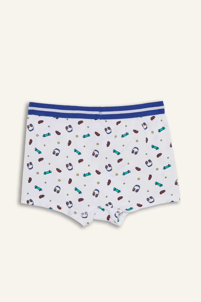 Erkek Çocuk Desenli 3'lü Boxer