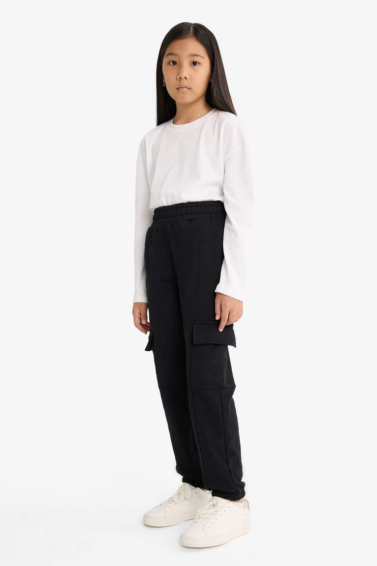 Girl Jogger Cargo Pants