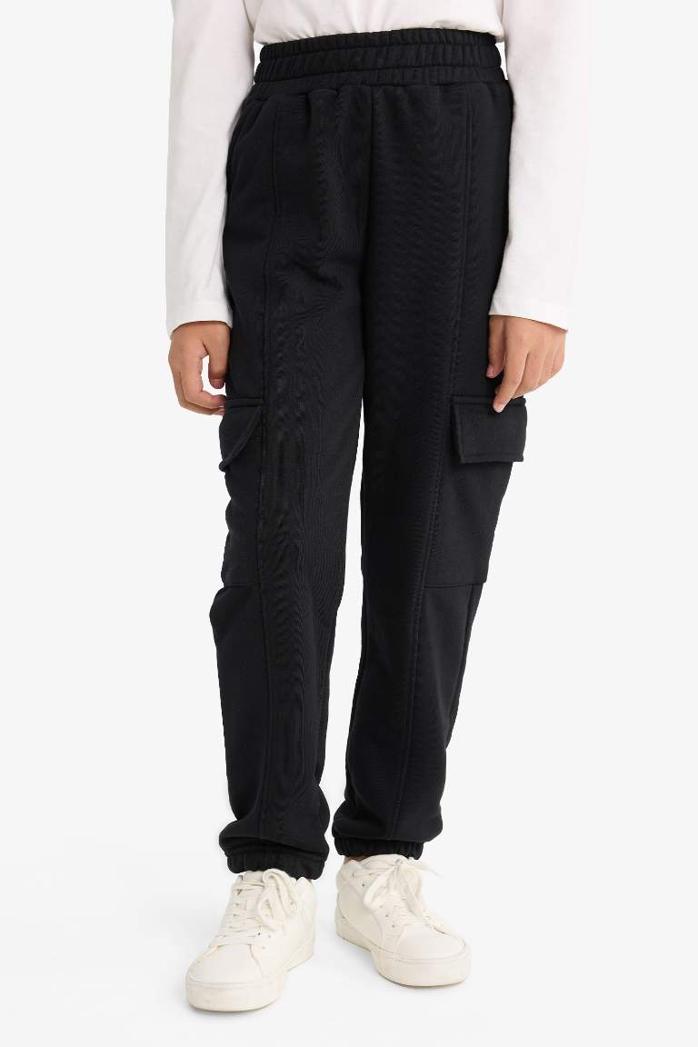 Girl Jogger Cargo Pants