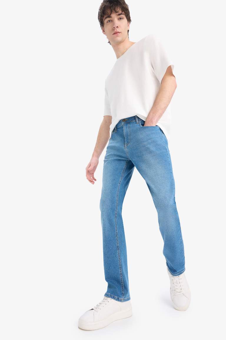 Sergio Regular Fit Super Skinny Hem Jeans