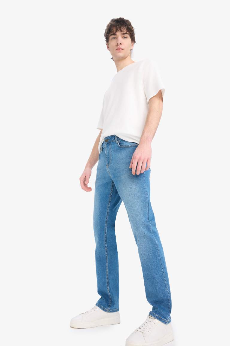 Sergio Regular Fit Super Skinny Hem Jeans